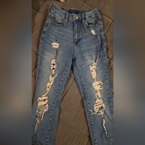 *AEROPOSTALE SUPER HIGH RISE CURVY JEGGINGS | SIZE 0